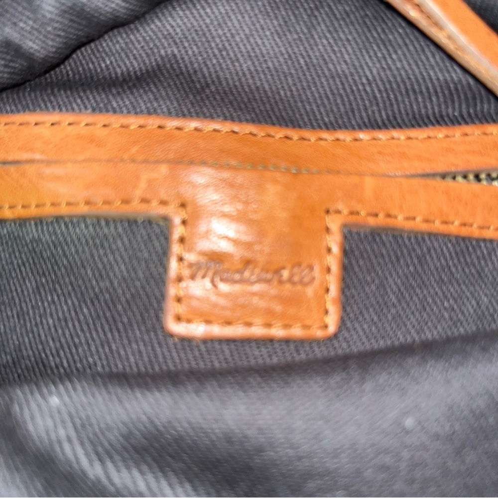 Madewell Tan Leather Backpack - Picture 5 of 6
